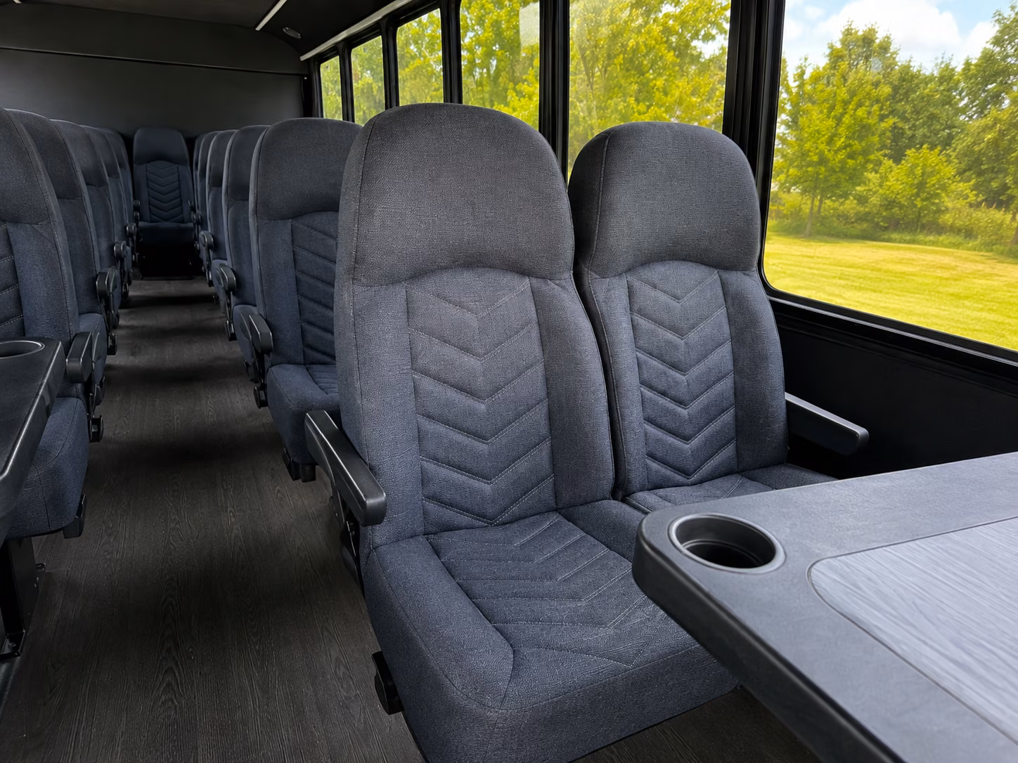 buckeye private event transportation onboard seating