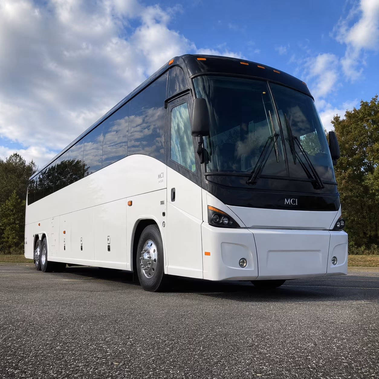 charter bus rentals between buckeye and luke air force base